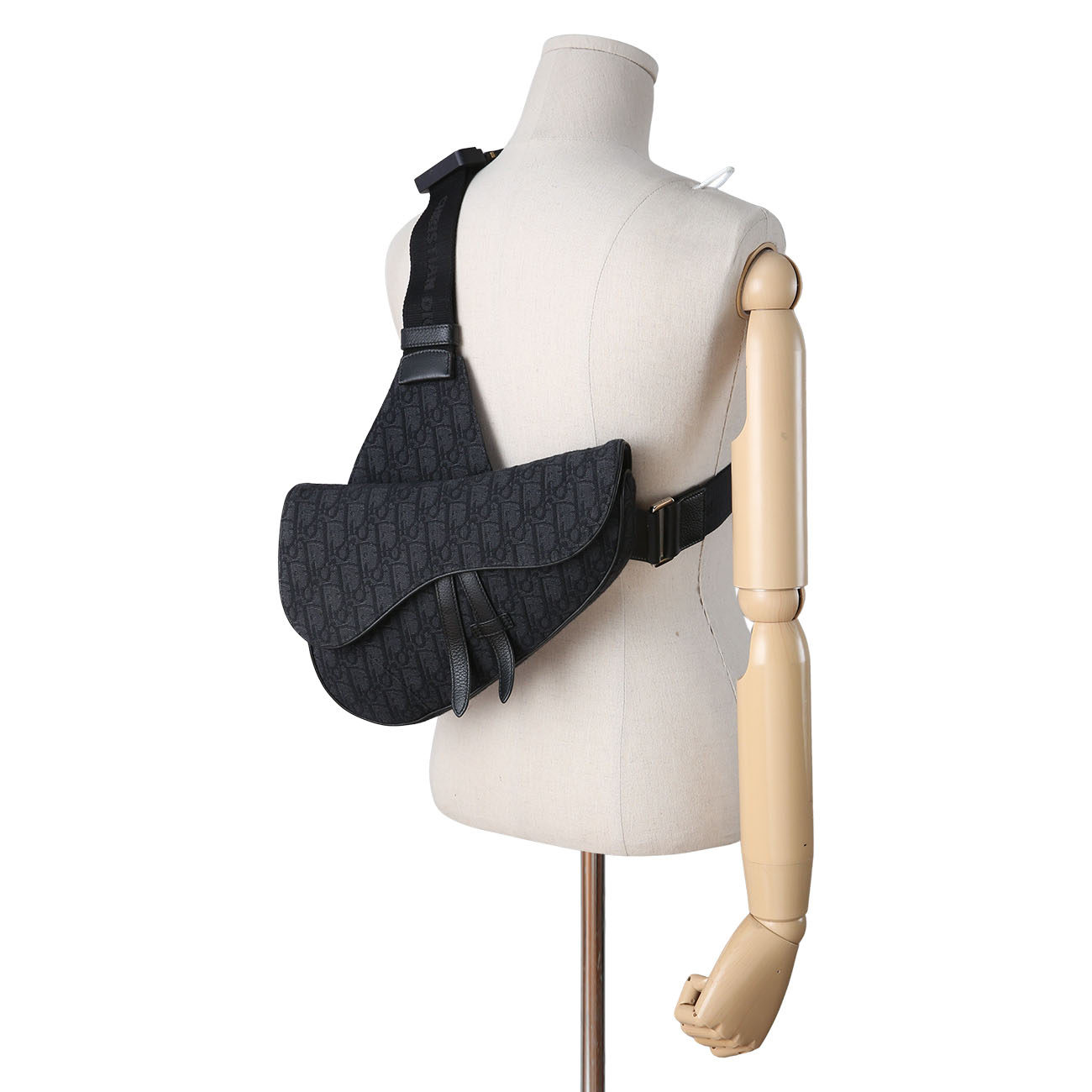 CHRISTIAN DIOR(USED)크리스찬디올 새들 벨트백